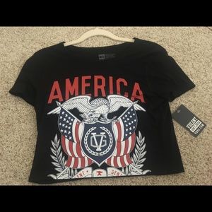 Violent Gentlemen crop tee